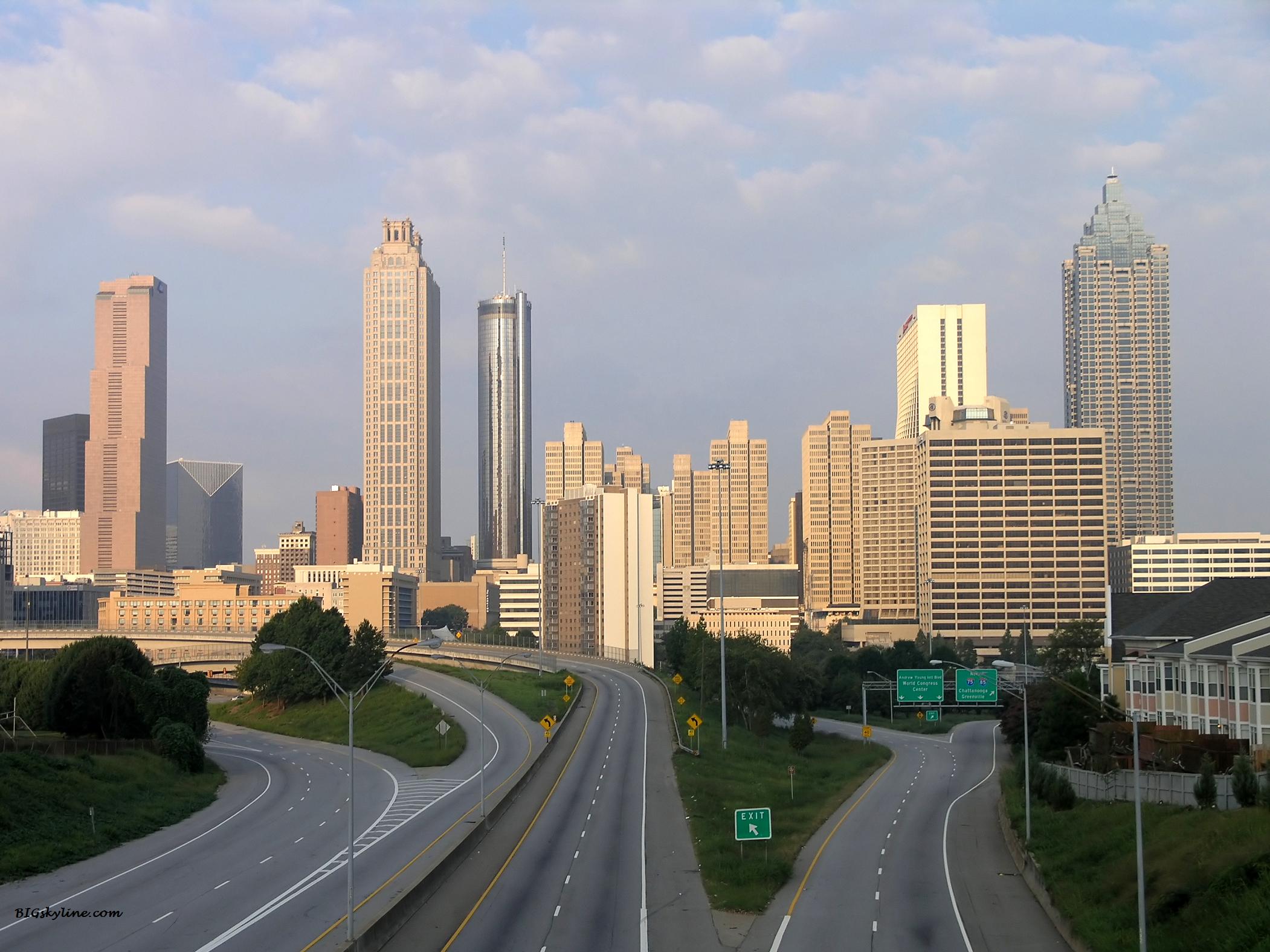 Atlanta skyline in Georgia, United States of America