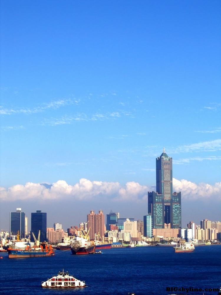 Kaohsiung Skyline in Taiwan