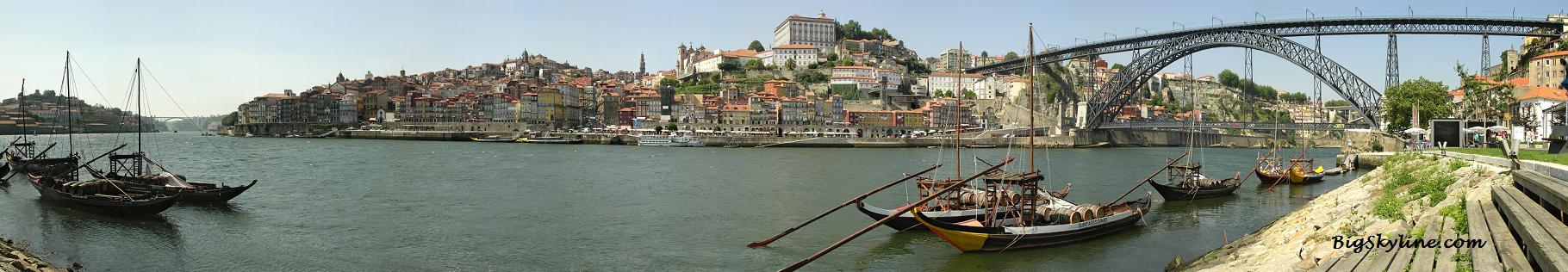 City Skyline picture of Oporto, Portugal