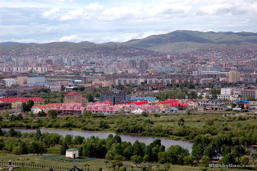Ulan Bator Skyline in Mongolia