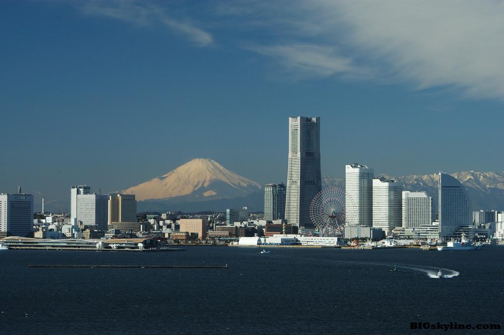 Yokohama Skyline in Japan
