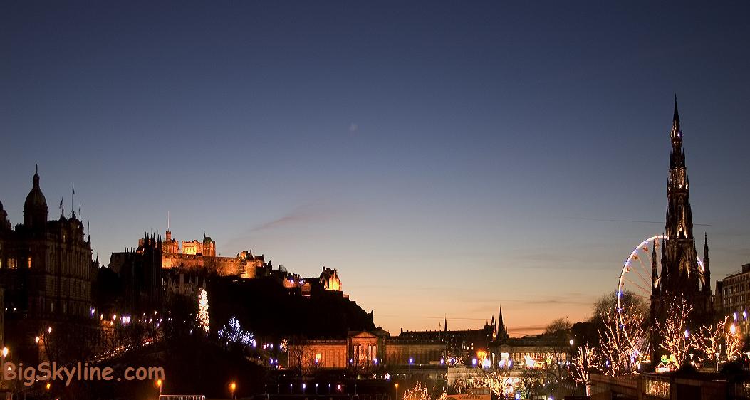 City skyline photo of Edinburgh in Scottland
