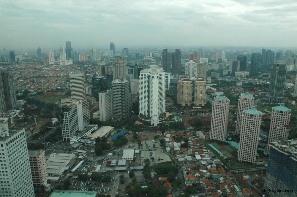 Skyline of Jakarta Indonesia 