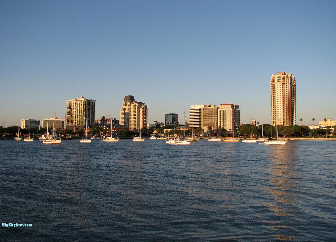 St Petersburg's Skyline photo in Florida