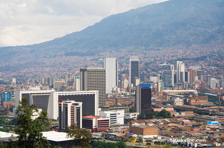 Skyline picture of Medellin