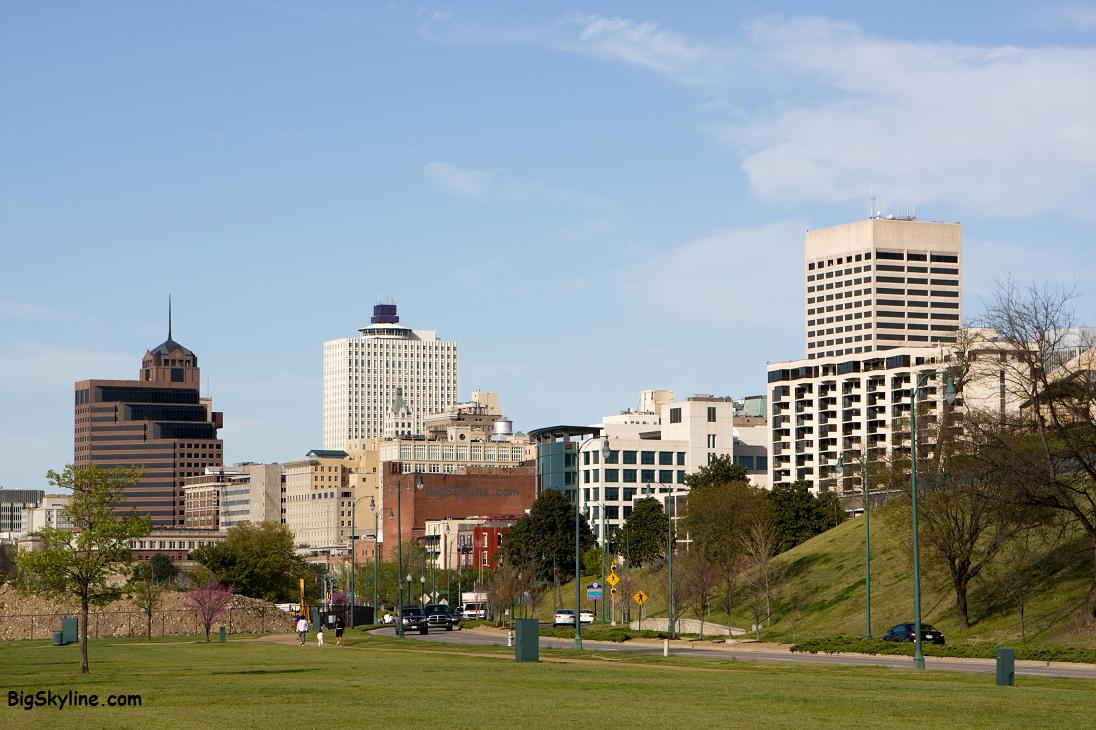 Photo of the City Skyline in Memphis, TN